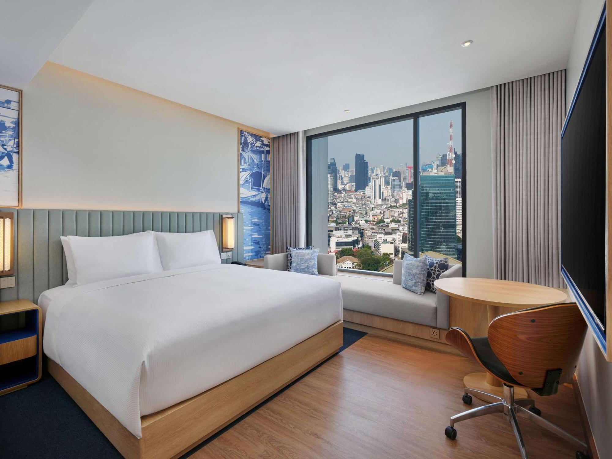 Hilton Garden Inn Bangkok Riverside מראה חיצוני תמונה