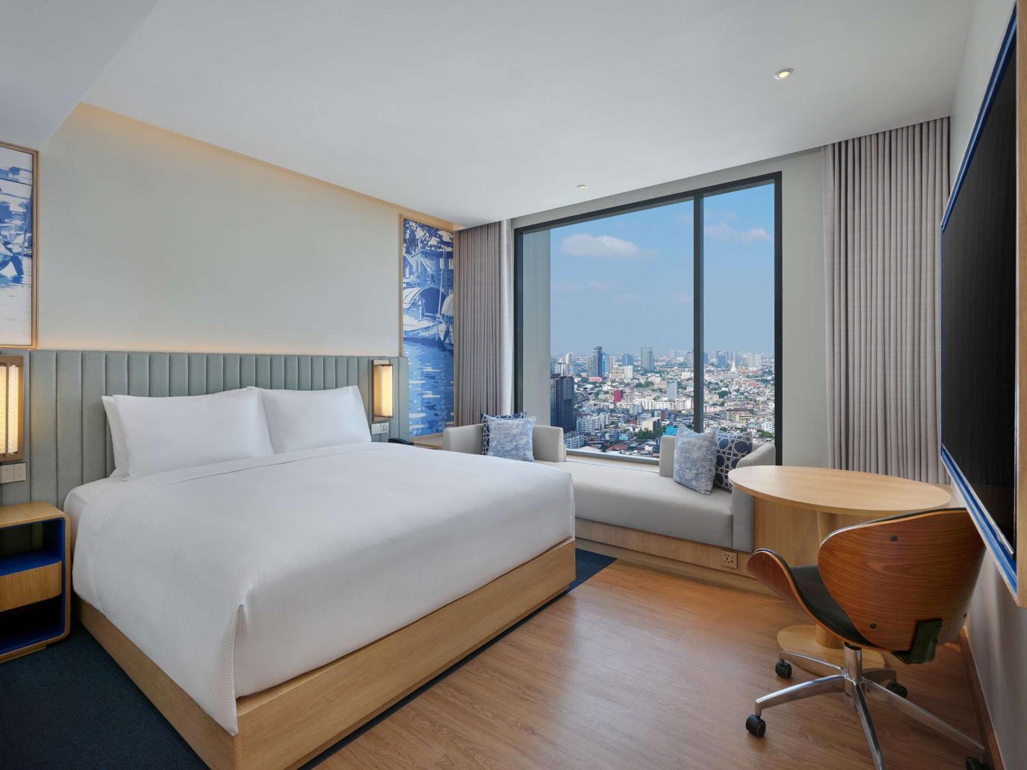 Hilton Garden Inn Bangkok Riverside מראה חיצוני תמונה