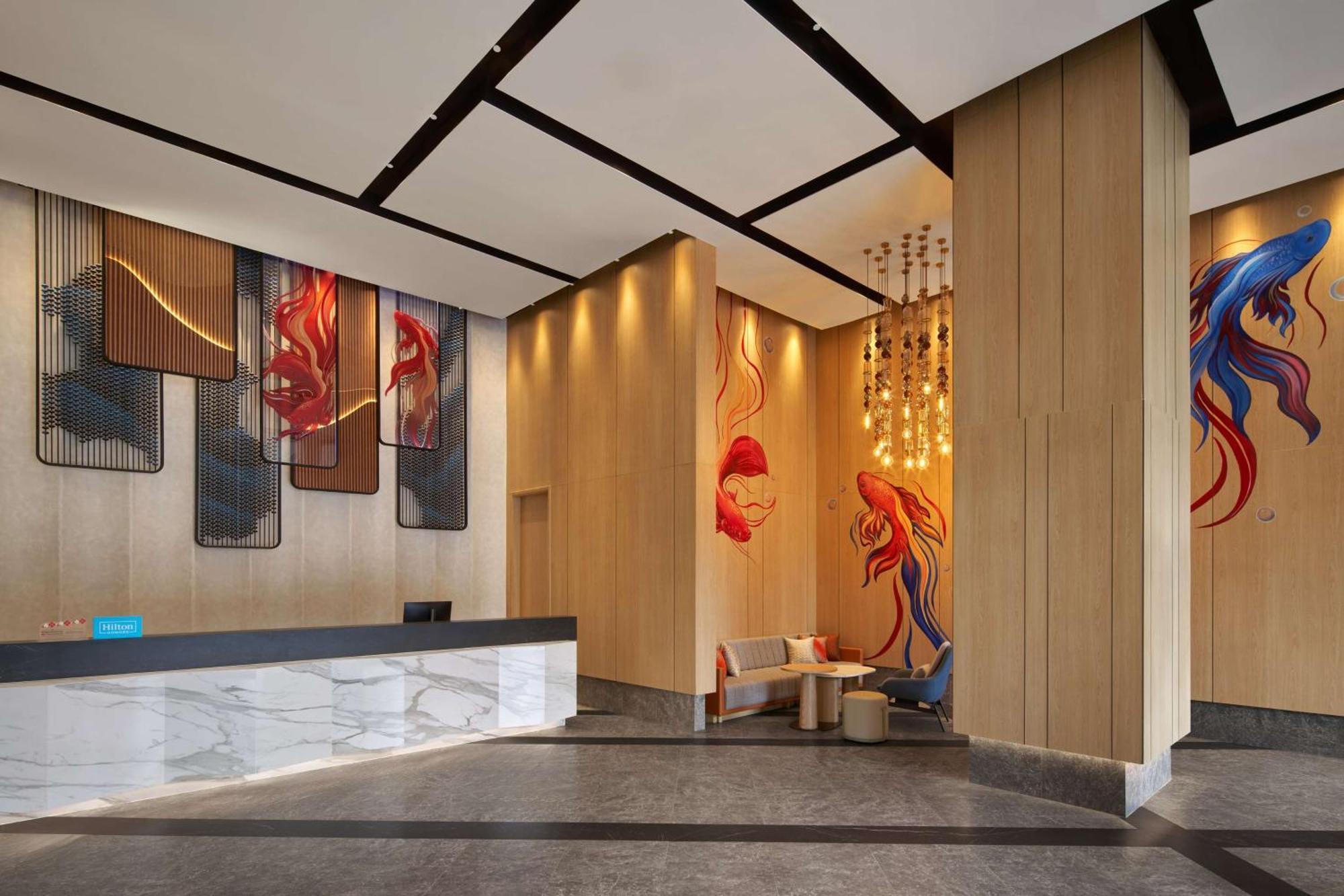 Hilton Garden Inn Bangkok Riverside מראה חיצוני תמונה