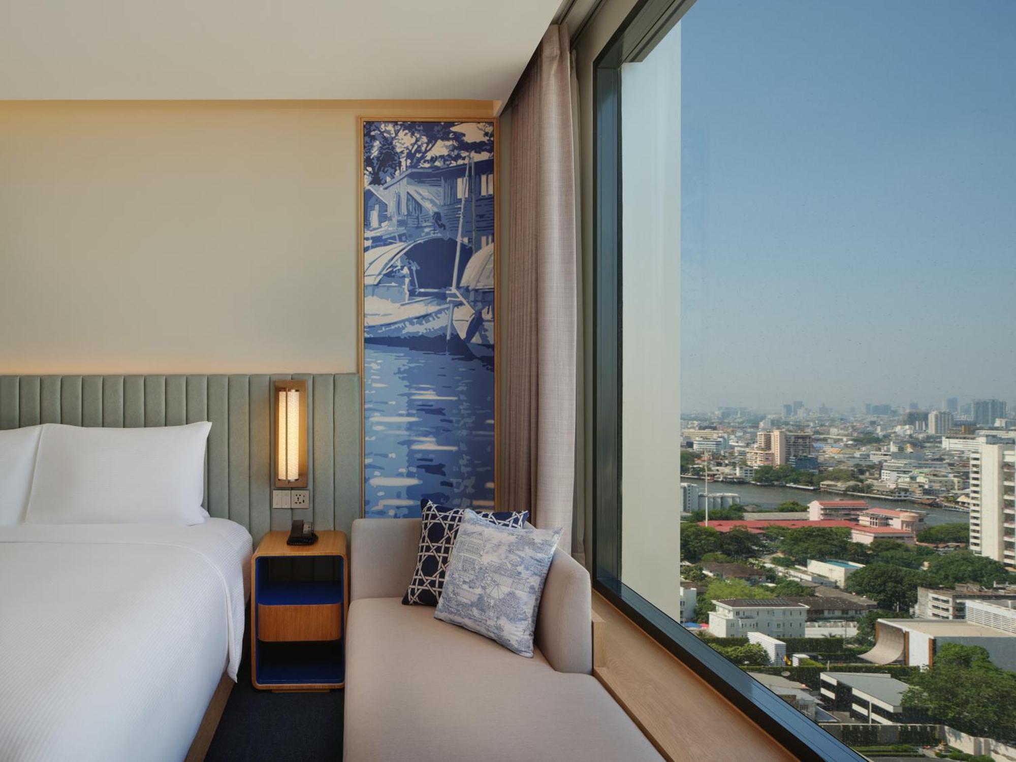 Hilton Garden Inn Bangkok Riverside מראה חיצוני תמונה